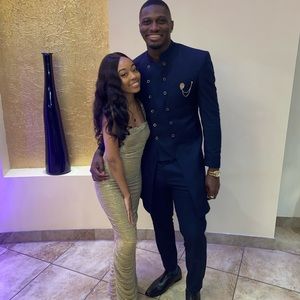 Miss Circle- Gold Ruched Chiffon Long Maxi Dress